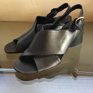 Via Spiga heeled leather sandals